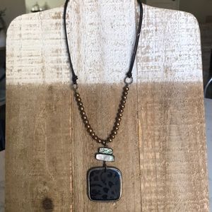 Silpada Black Shell necklace